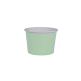 Mint Green Paper Gelato Treat Cup 10pk